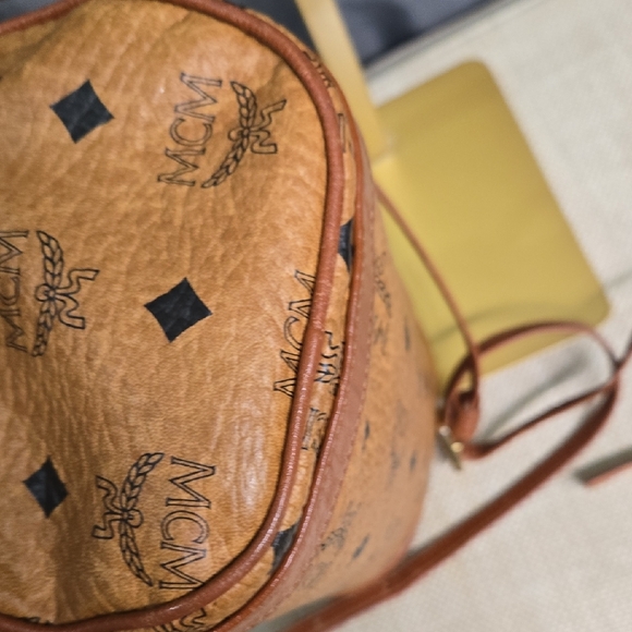 MCM Mini Barrel Crossbody Bag EUC - Picture 4 of 13